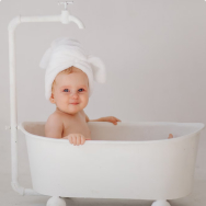 Baths and accessories for bathing babies